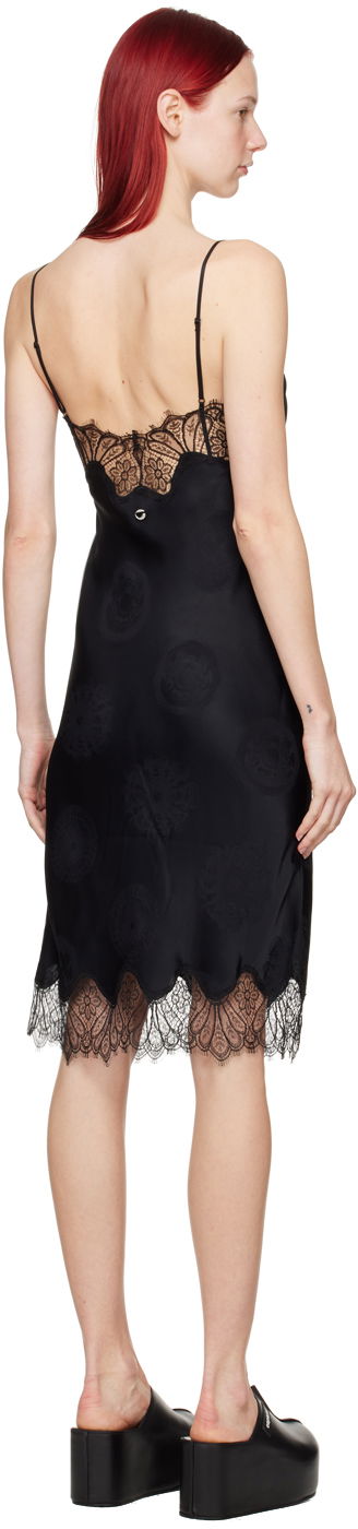 Šaty Coperni Lace-Trim Midi Dress Čierna | COPR99064, 2