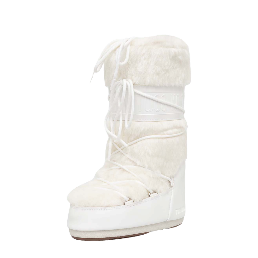 Tenisky a topánky Moon Boot ICON FAUX FUR Boots Biela | 80D1408900.A002