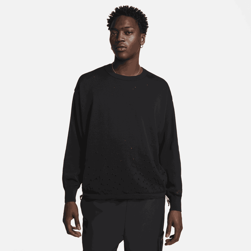 Sveter Nike Sportswear Tech Pack Long-sleeve Jumper Čierna | FN2612-010