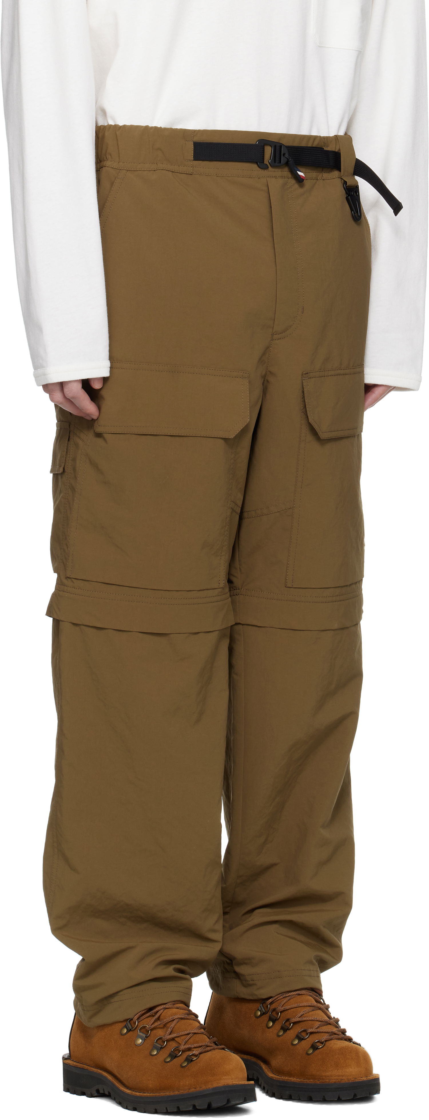 Cargo nohavice Moncler Moncler Grenoble Sportivo Zip-Off Cargo Pants Zelené | K10972A00002597SL, 1