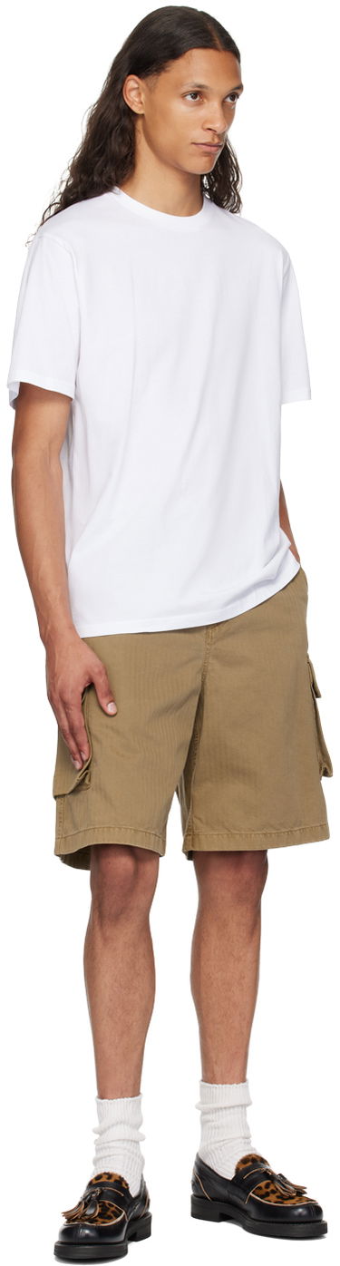 Tričko Carhartt WIP Crew Neck Standard Fit T-Shirt Biela | I029370, 3
