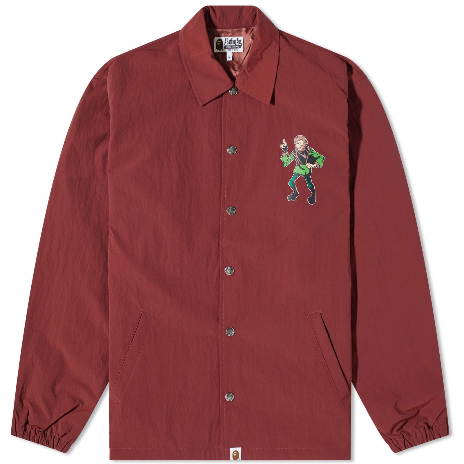 Coach Jacket Burgundy