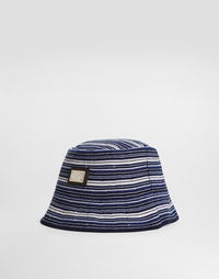 Dolce & Gabbana Knit Honeycomb Bucket Hat