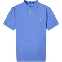 Polo tričko Polo by Ralph Lauren Custom Fit Polo Shirt "Liberty" Modrá | 710680784346, 1
