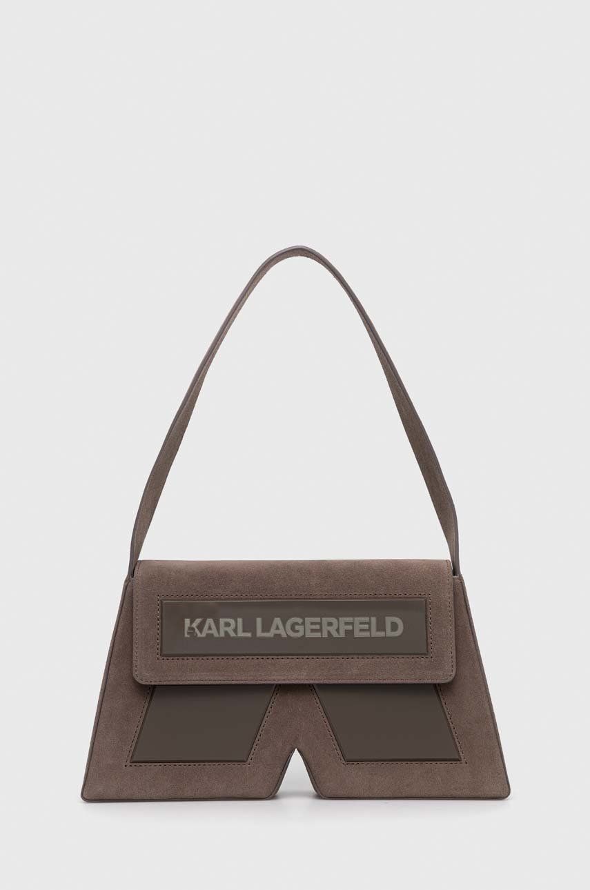 Kabelka KARL LAGERFELD Handbag Hnedá | 230W3177, 0
