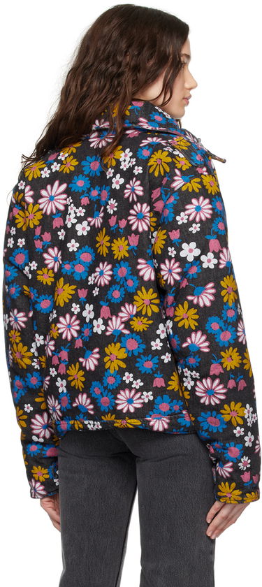 Bunda ERL Floral Print Denim Jacket Rôznofarebný | ERL07J002, 2