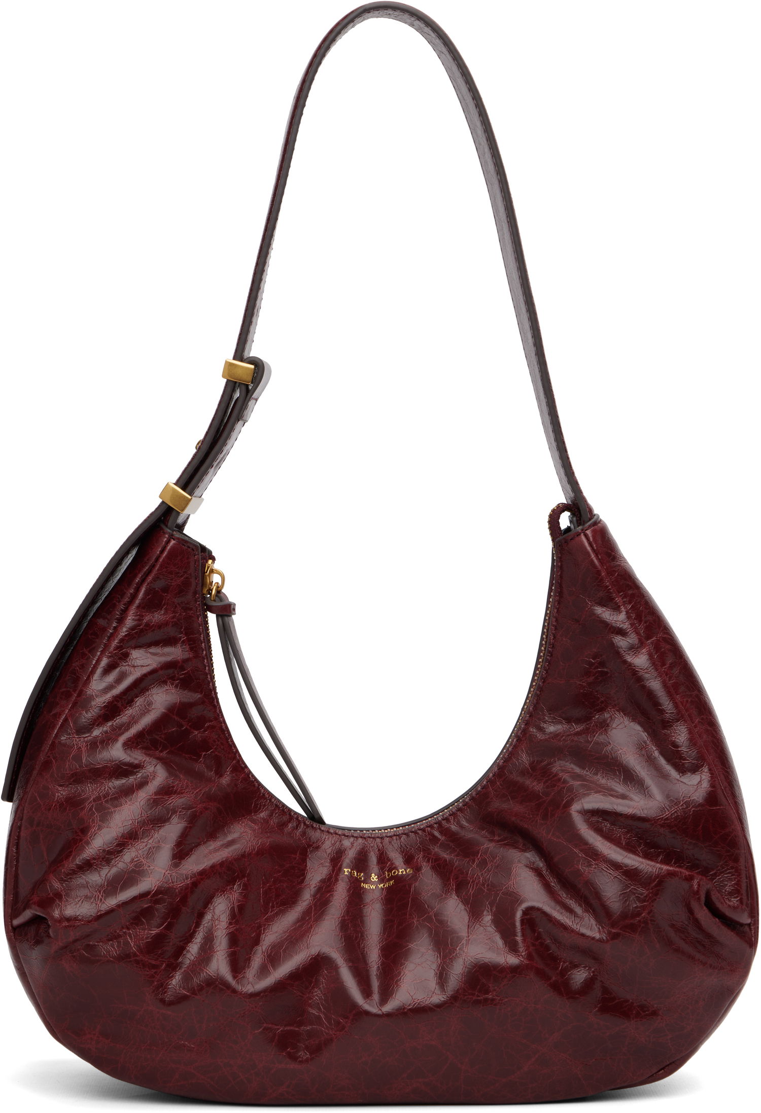 Taška cez rameno rag & bone Rag & Bone Hudson Shoulder Bag Vínová | LE101002, 0