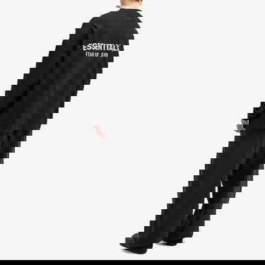 Tričko Fear of God Core Logo Jersey Long Sleeve T-Shirt Čierna | 125HO244370F, 4
