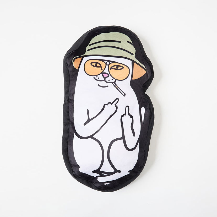 Home decor RIPNDIP RIPNDIP Nermal S Thompson Pillow Čierna | RNDFALL25178