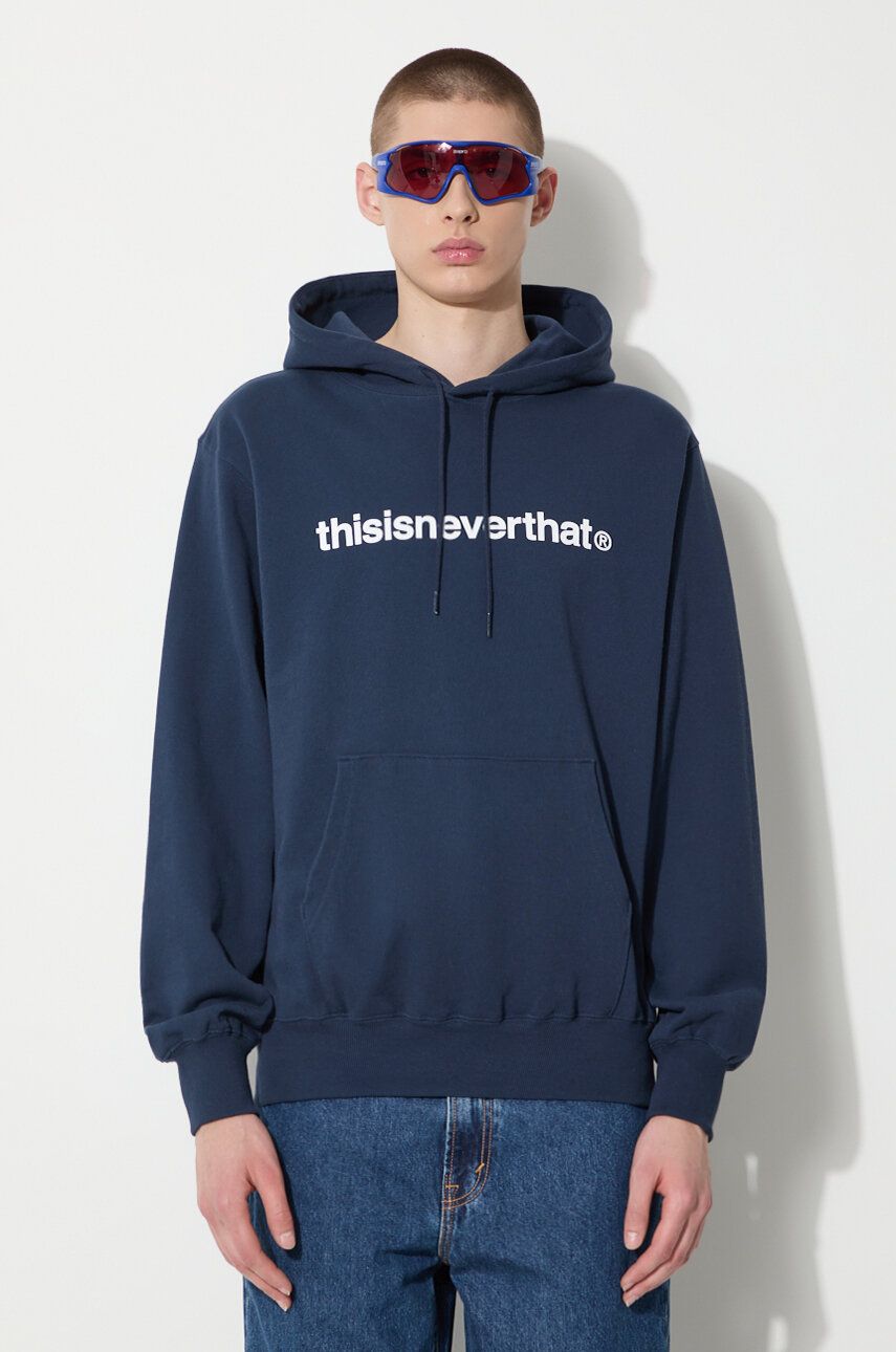 Mikina thisisneverthat thisisneverthat T-Logo LT Hoodie Navy | TN240TSWHO01, 0