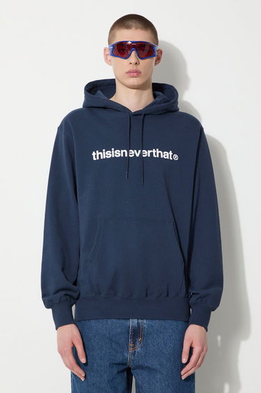 Mikina thisisneverthat thisisneverthat T-Logo LT Hoodie Navy | TN240TSWHO01, 0
