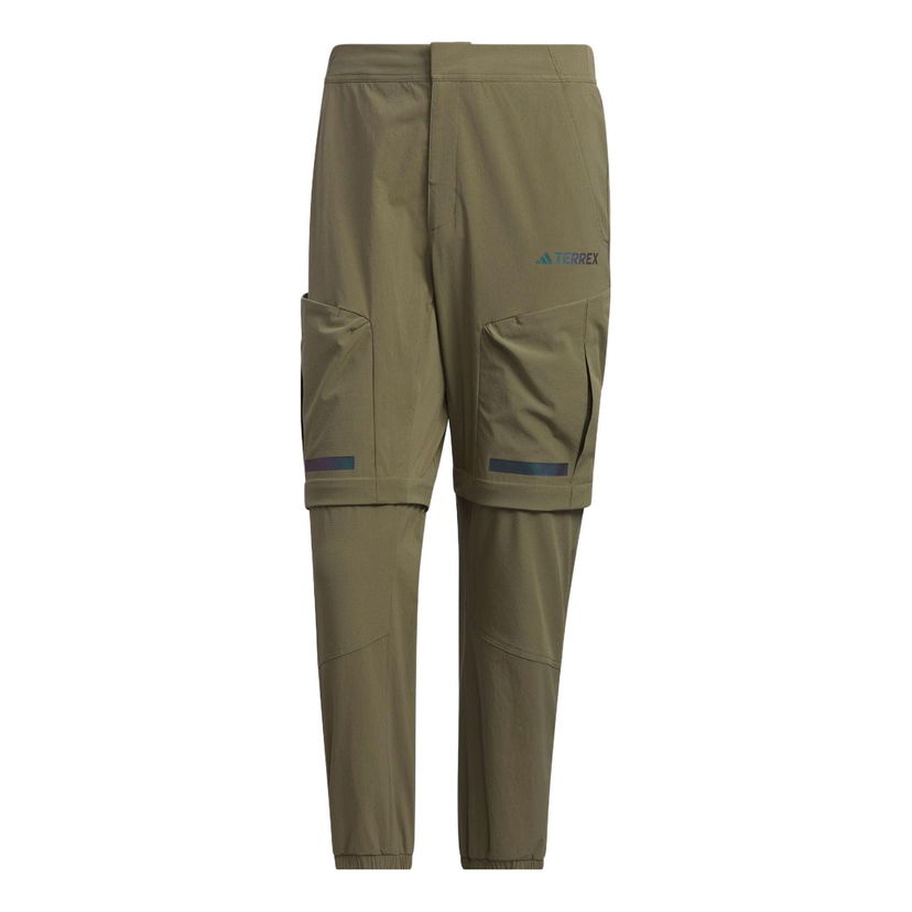 Cargo nohavice adidas Performance Terrex Outdoor Convertible Pants Zelené | IC1974