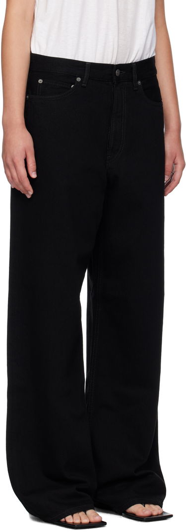 Džínsy Acne Studios Acne Studios Loose Fit 1981 Jeans Čierna | C00100-, 1