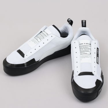 Tenisky a topánky Puma Court Play SlipOn x UEG white - black Biela | 361637 02, 2