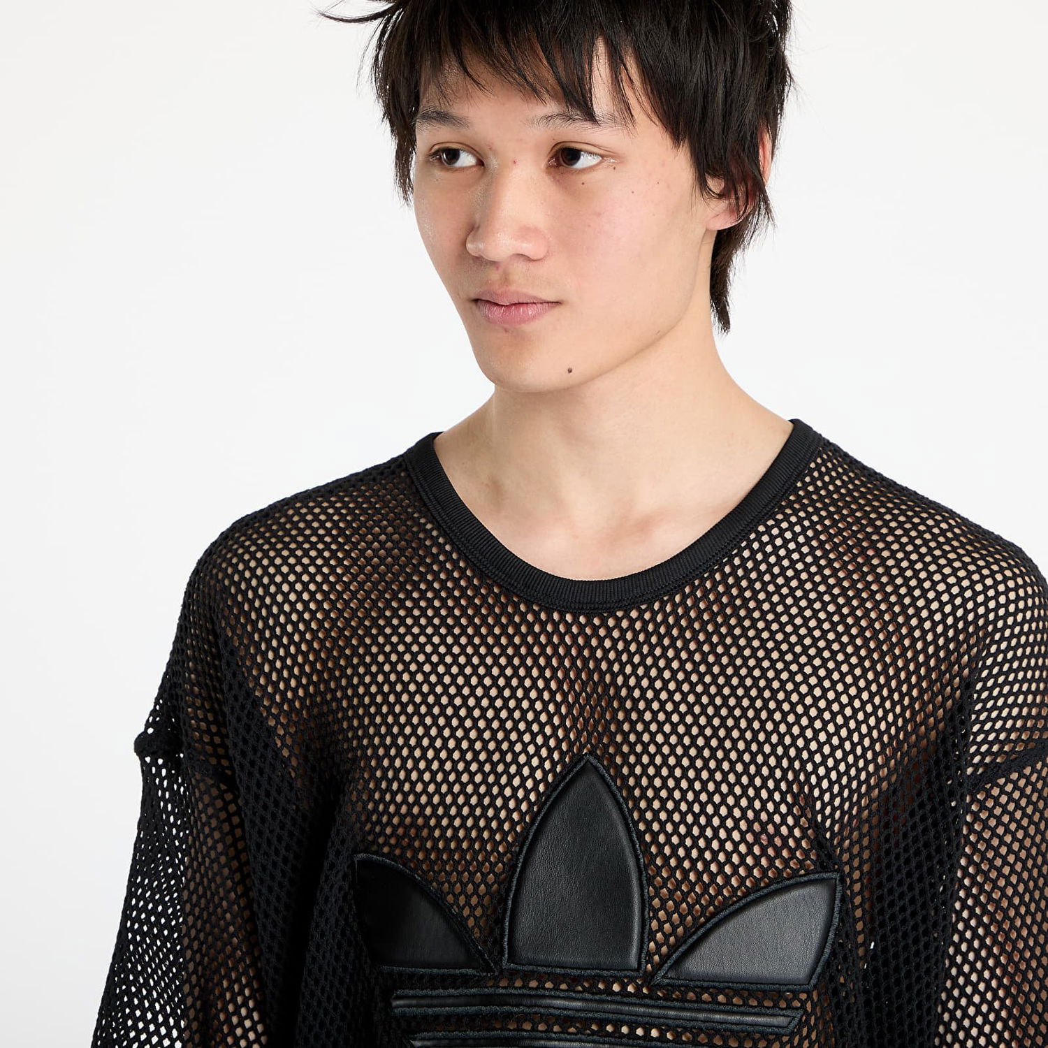 Tričko adidas Originals Jeremy Scott Pride Mesh T-Shirt Čierna | JY7893, 1