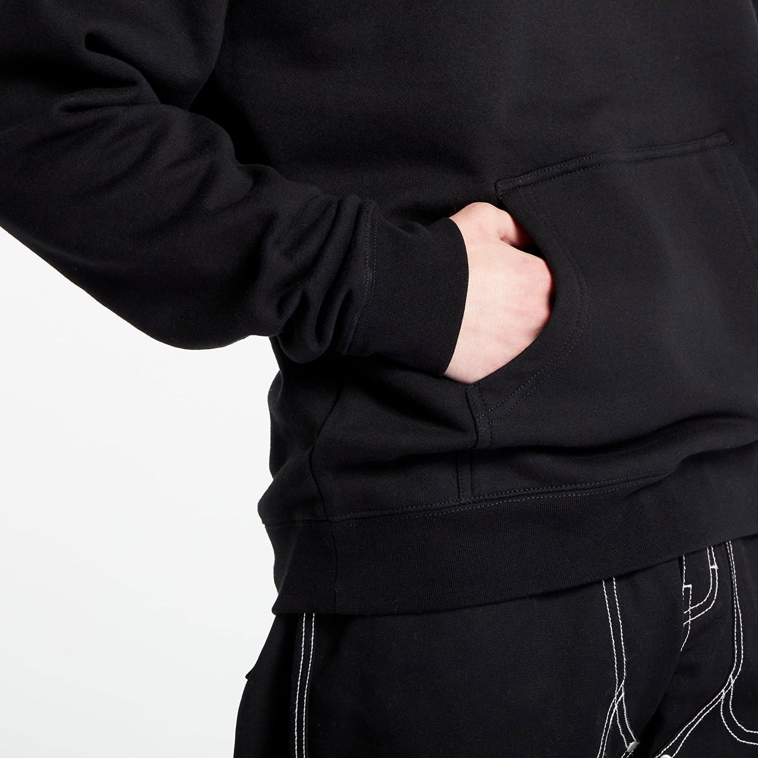 Mikina Pleasures Crumble Hoodie Čierna | P23W055 BLACK, 1