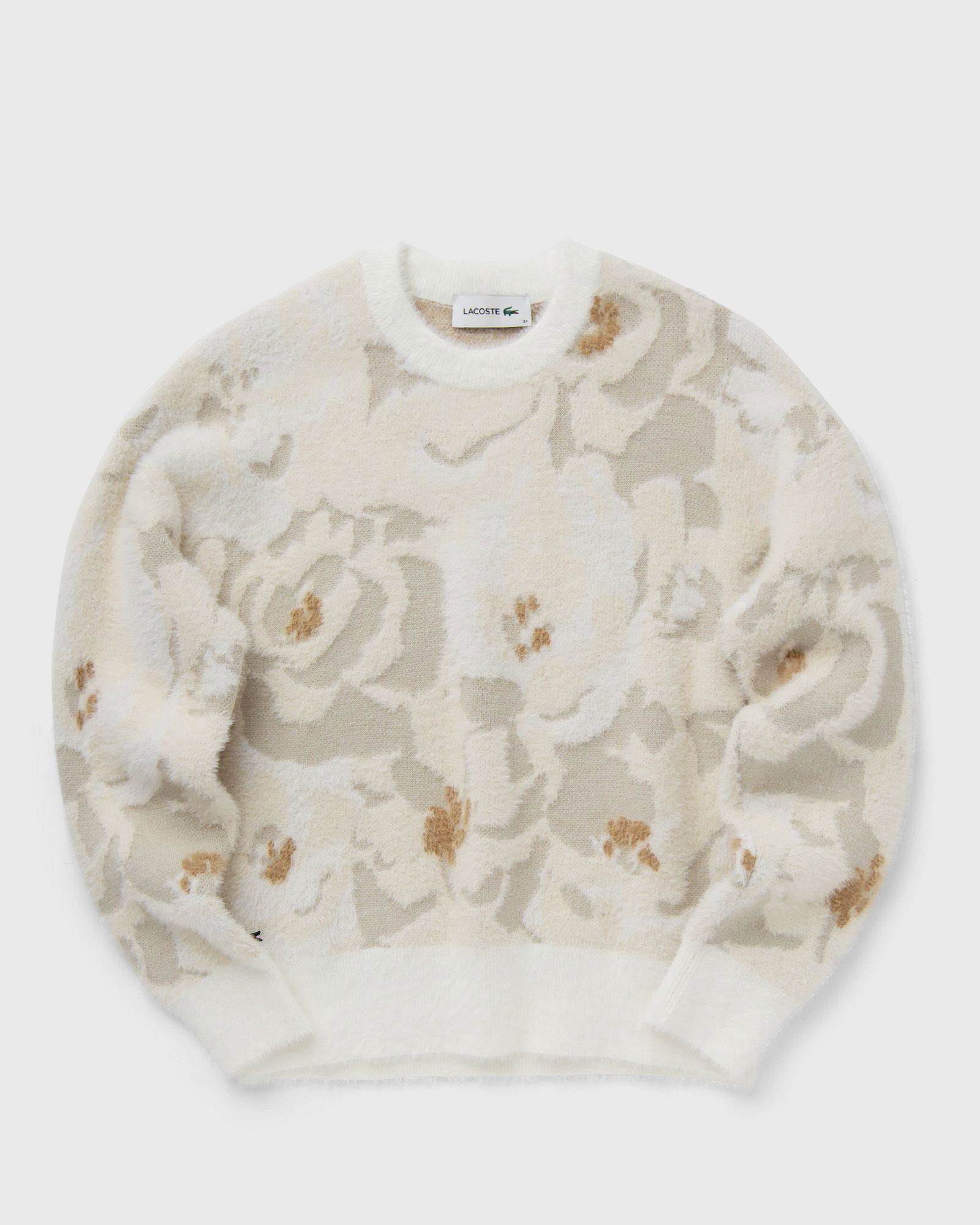 Fuzzy Floral Pullover (L)