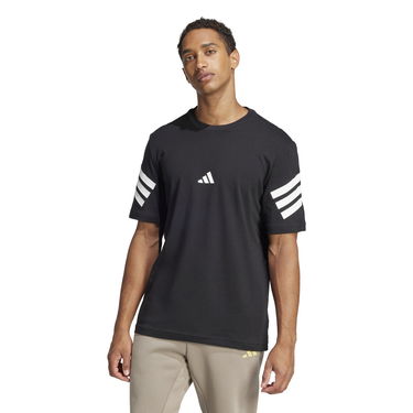 Tričko adidas Performance FI 3-Stripes Regular Fit T-Shirt Čierna | JD4877, 1