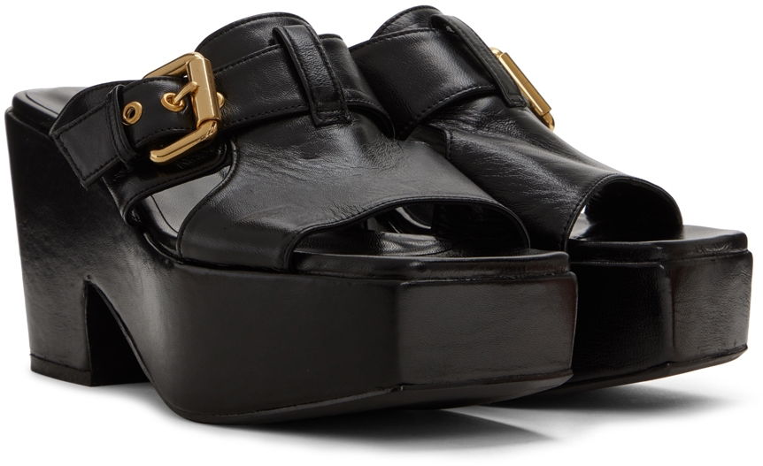 BY FAR Lenka Platform Heeled Sandals
