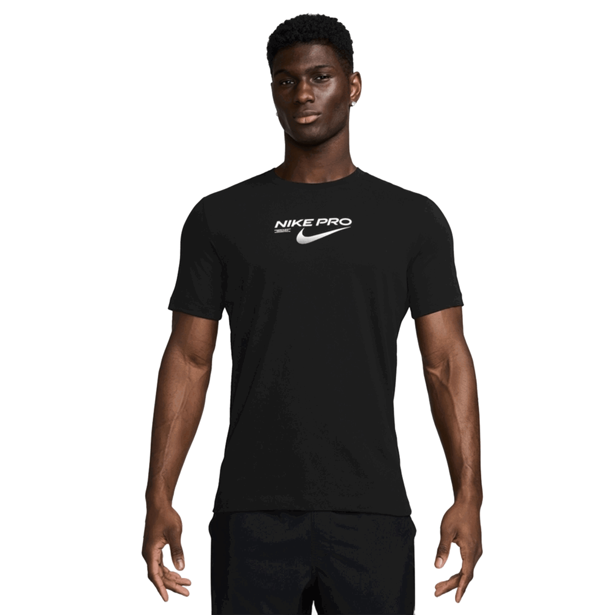 Tričko Nike Pro Training T-Shirt Čierna | HV4131-010, 0