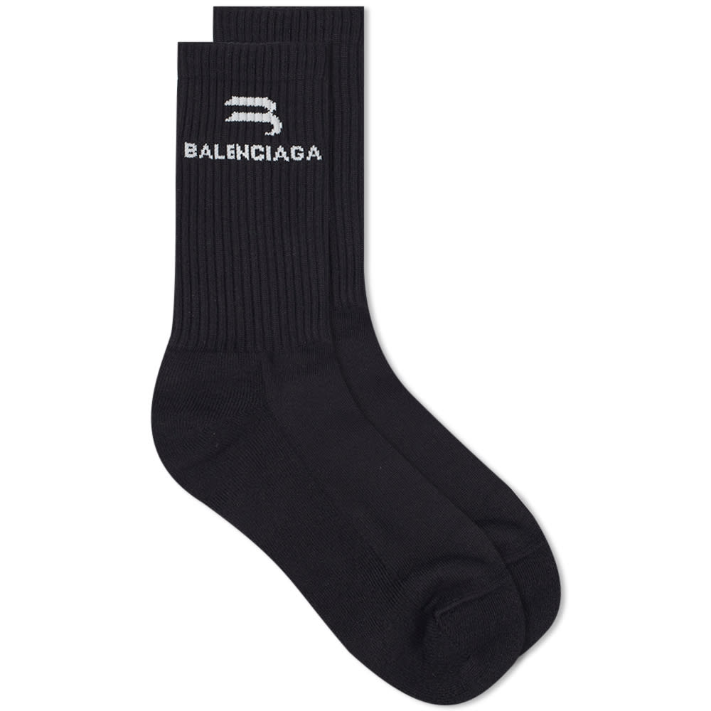 Ponožky Balenciaga Sports Logo Socks Čierna | 659279-472B4-1077, 0