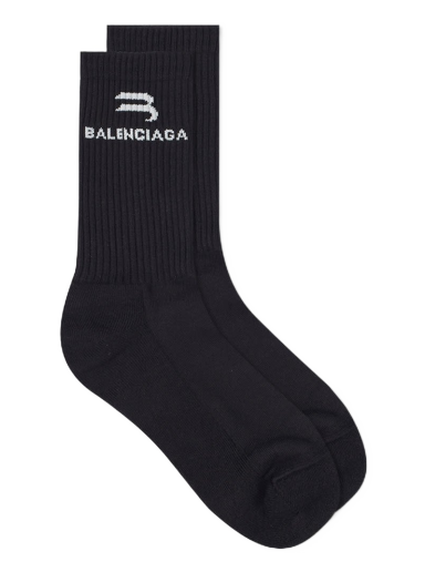 Ponožky Balenciaga Sports Logo Socks Čierna | 659279-472B4-1077