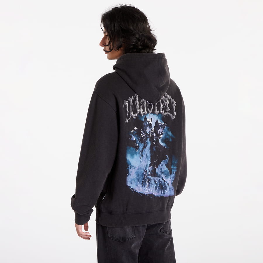 Mikina Wasted Paris Knight Core Hoodie Čierna | WP_000020, 1