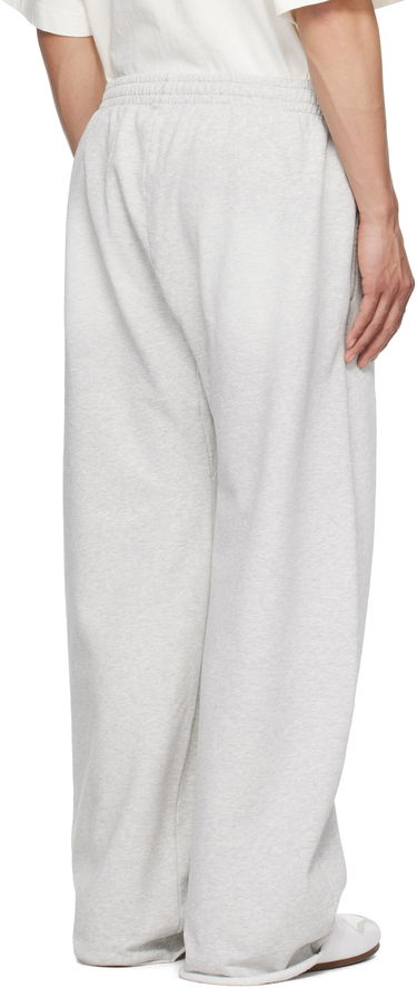 Tepláky Alexander Wang Alexander Wang Logo Oversized Cotton Terry Sweatpants Šedá | UCC2254117, 2