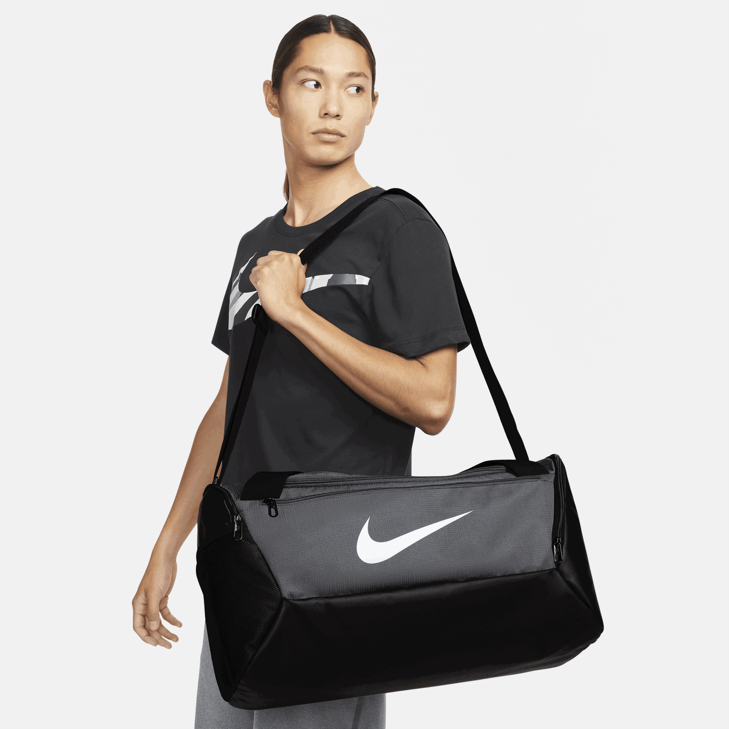 Cestovná taška Nike Brasilia 9.5 41L Šedá | DM3976-026, 0