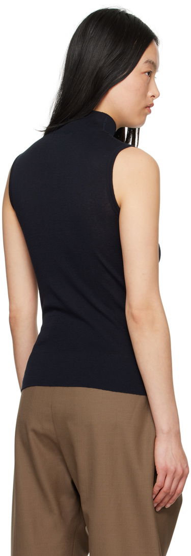 Tielko LEMAIRE Lemaire Women's Seamless Turtleneck Tank Top Modrá | TO1150 LK1015, 2