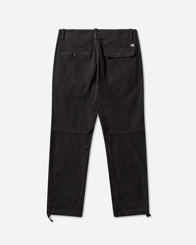 Cargo nohavice C.P. Company Moleskin Cargo Pants Čierna | 19CMPA234A-110482G 999