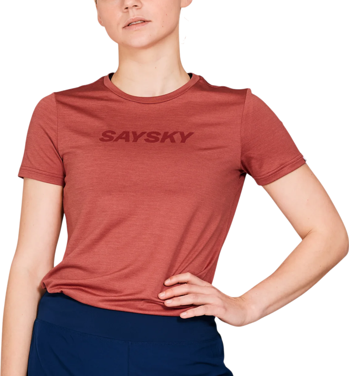 Tričko Saysky Saysky Pace Logo T-Shirt Červená | nwrss20c5006, 0