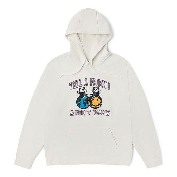 Mikina Vans Panda Os Graphic Print Hoodie Biela | VN0A5LJVFS8