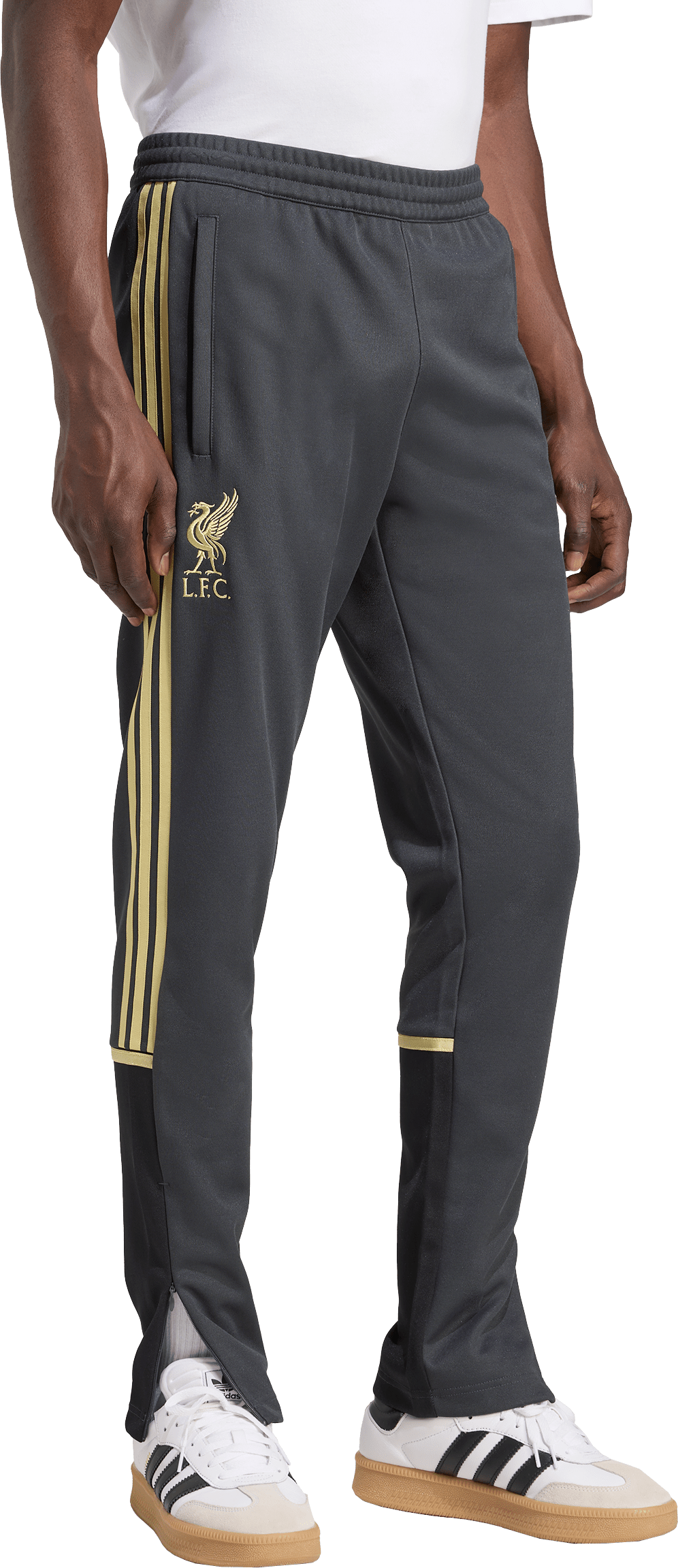 Tepláky adidas Originals FC Liverpool Originals Lifestyler Track Pants Čierna | kc7800, 1