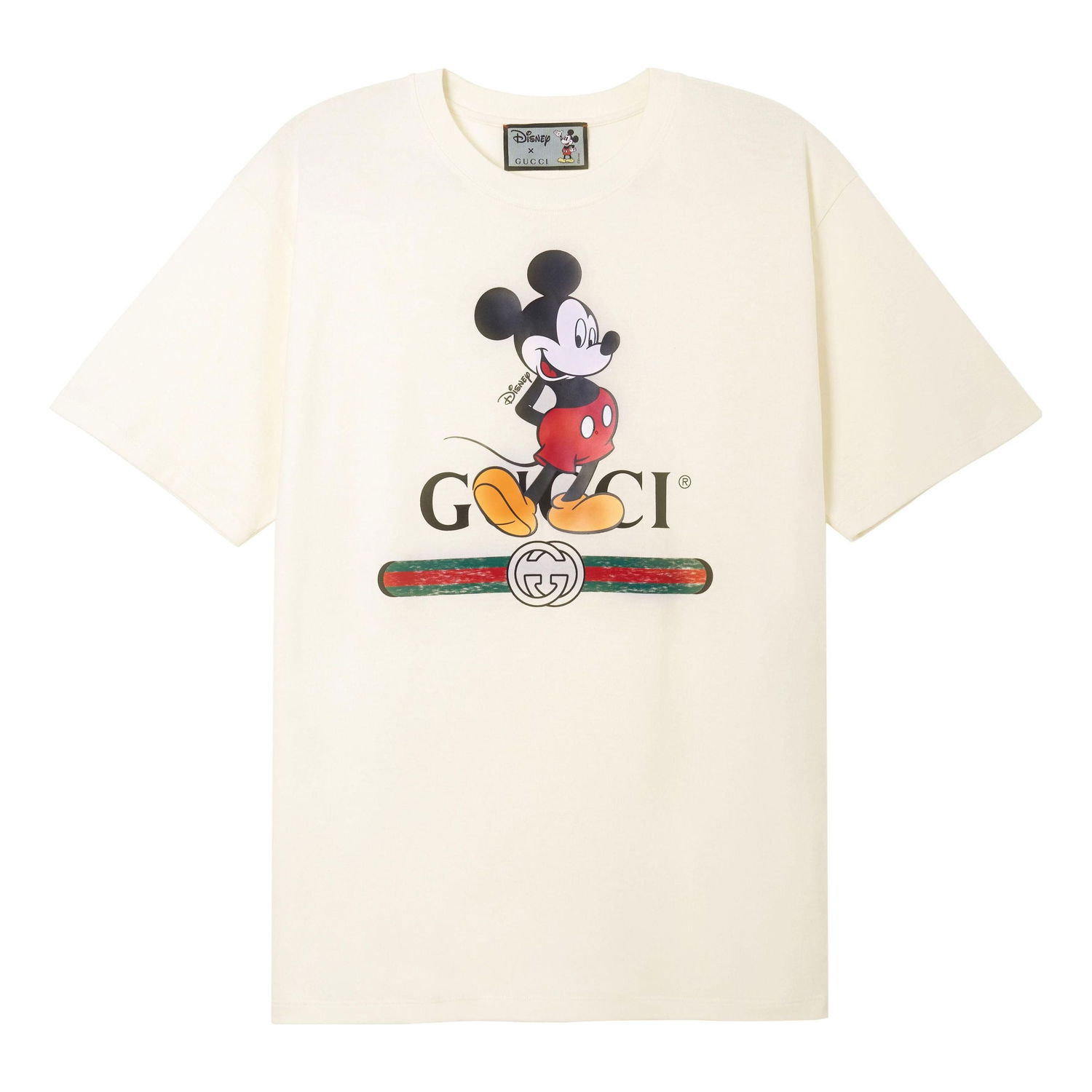 Tričko Gucci Gucci x Disney Mickey Mouse T-Shirt Béžová | 565806-XJB66-9756, 0
