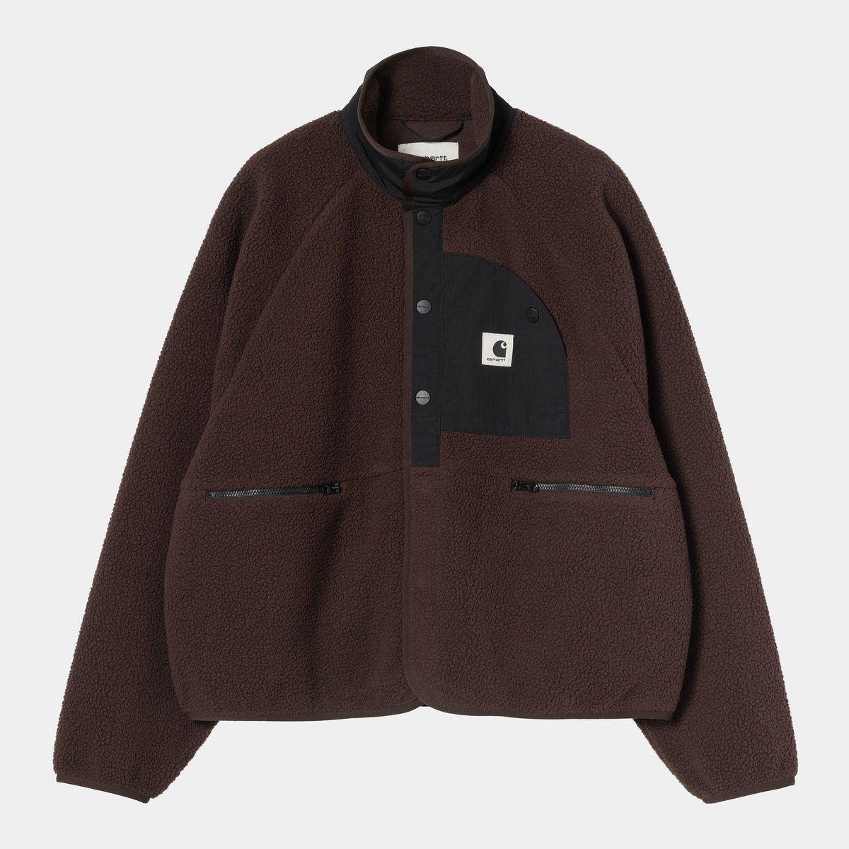 Bunda Carhartt WIP Carhartt WIP Flynn Fleece Jacket Hnedá | I035460_9, 0