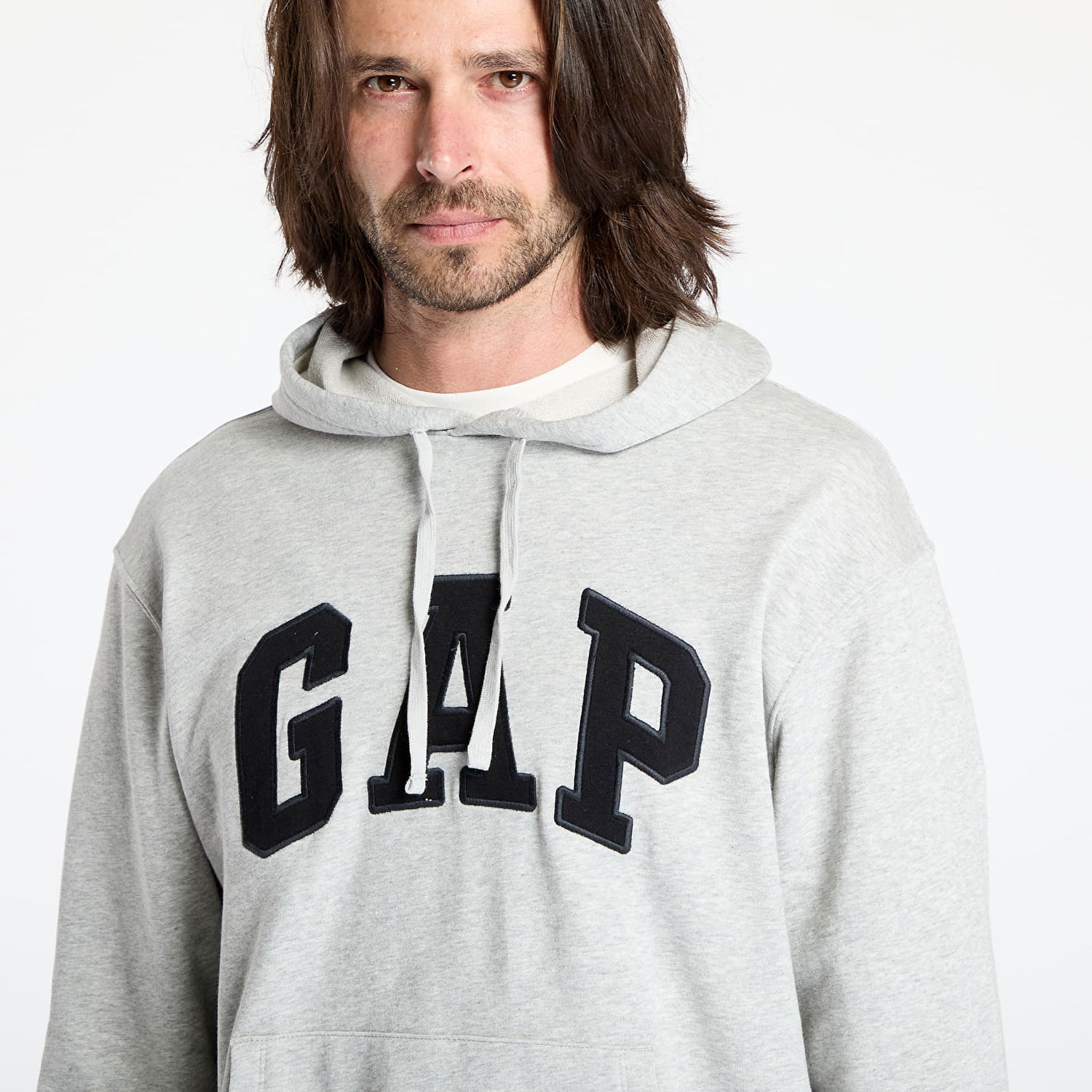 Mikina GAP GAP Logo Hoodie Šedá | 868453-08, 1