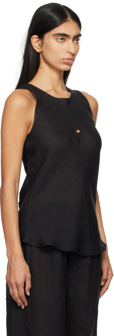 Tielko Baserange Dydine Heart Cutout Tank Top Čierna | TODYH-LI-WI24, 1