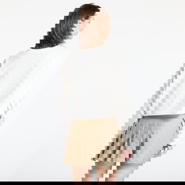 Crop Top Vans Retro V Long Sleeve Relax Crop Top Béžová | VN000J4KFS81, 2