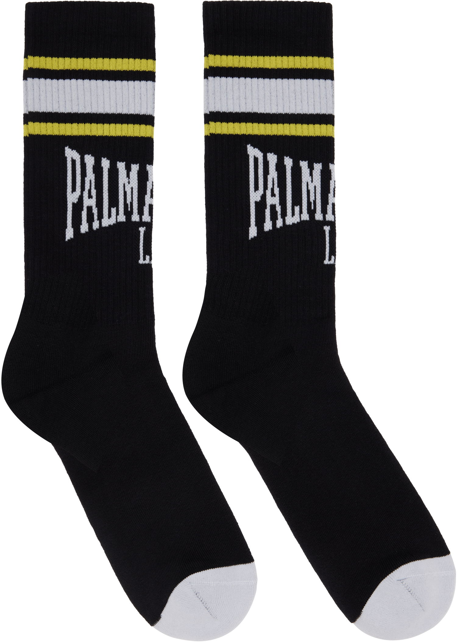 Ponožky Palm Angels College Socks Čierna | PMRA001F24FAB0081003, 0