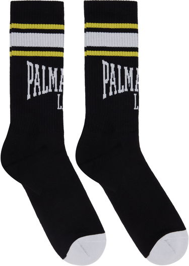 Ponožky Palm Angels College Socks Čierna | PMRA001F24FAB0081003, 0