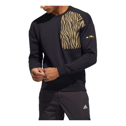 Sveter adidas Originals adidas Sports Pullover Long Sleeves Čierna | HE7322, 0
