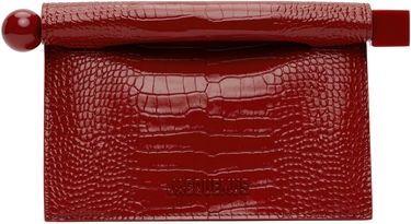 Peňaženka Jacquemus Jacquemus La Croisière 'The Small Rond Carré' Clutch Červená | 25E241BA392-3238, 0