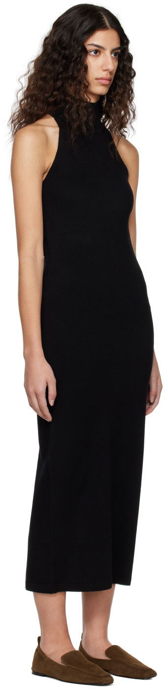 Šaty TOTEME Toteme Turtleneck Midi Dress Čierna | 231-6009-324, 1