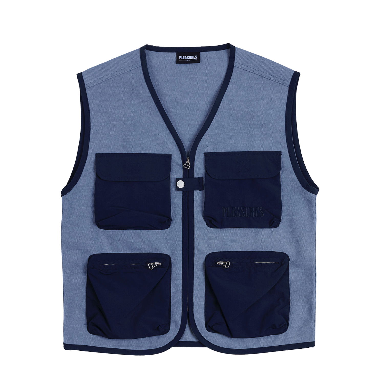 Vesta Pleasures Beagle Hunting Vest Slate Modrá | P23SP017-SLATE, 1
