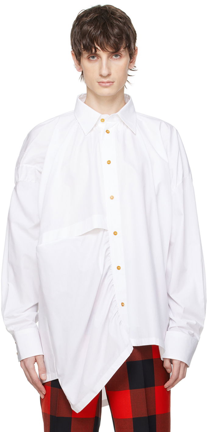 Košeľa Vivienne Westwood Gib Shirt Biela | 3501001L-W009Q-PI, 0