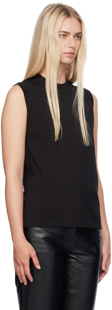 Tielko TOTEME TOTEME Relaxed Sleeveless Tank Top Čierna | 243-WRT0345-FB0093, 1