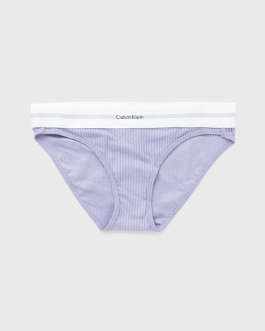 Nohavičky CALVIN KLEIN Calvin Klein Modal Rib Bikini Bottoms Fialová | LV00QF8022WBN, 1