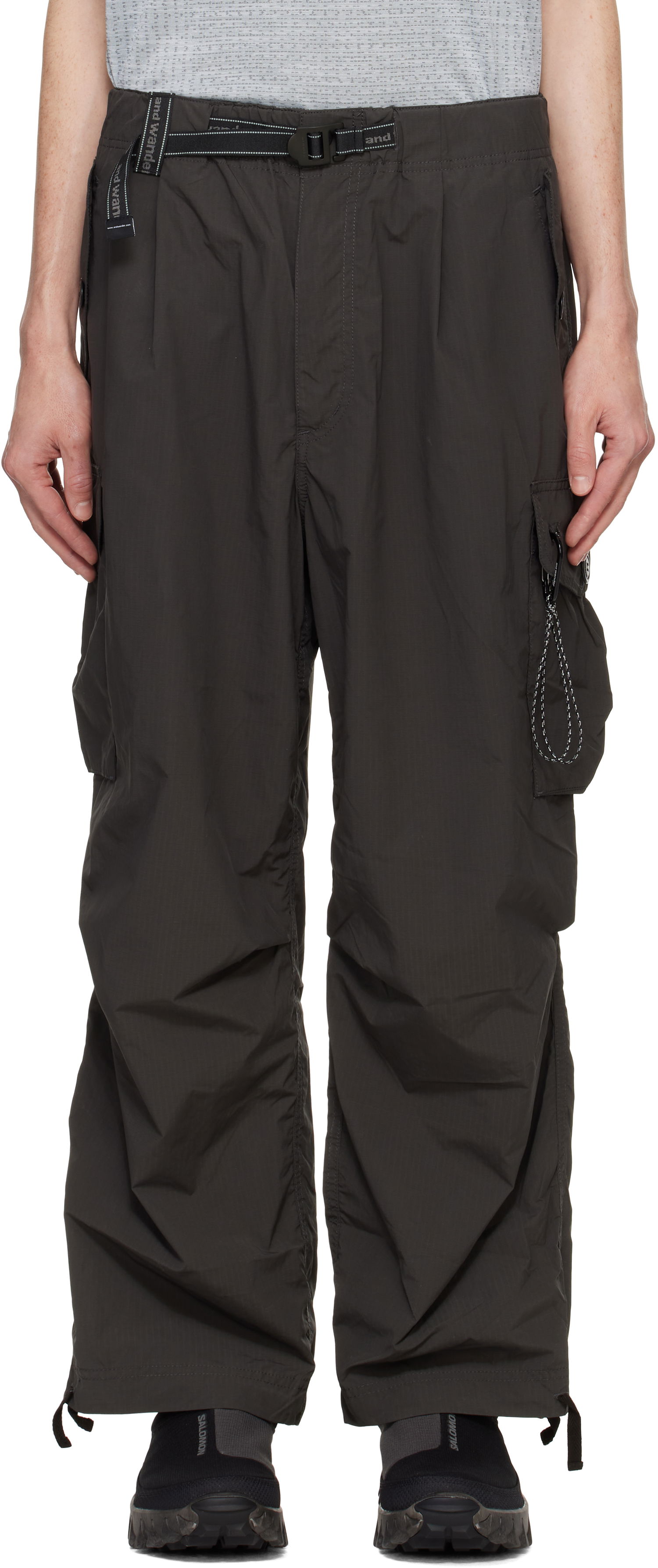 Cargo nohavice and wander Oversized Cargo Pants Šedá | 5744282183, 0