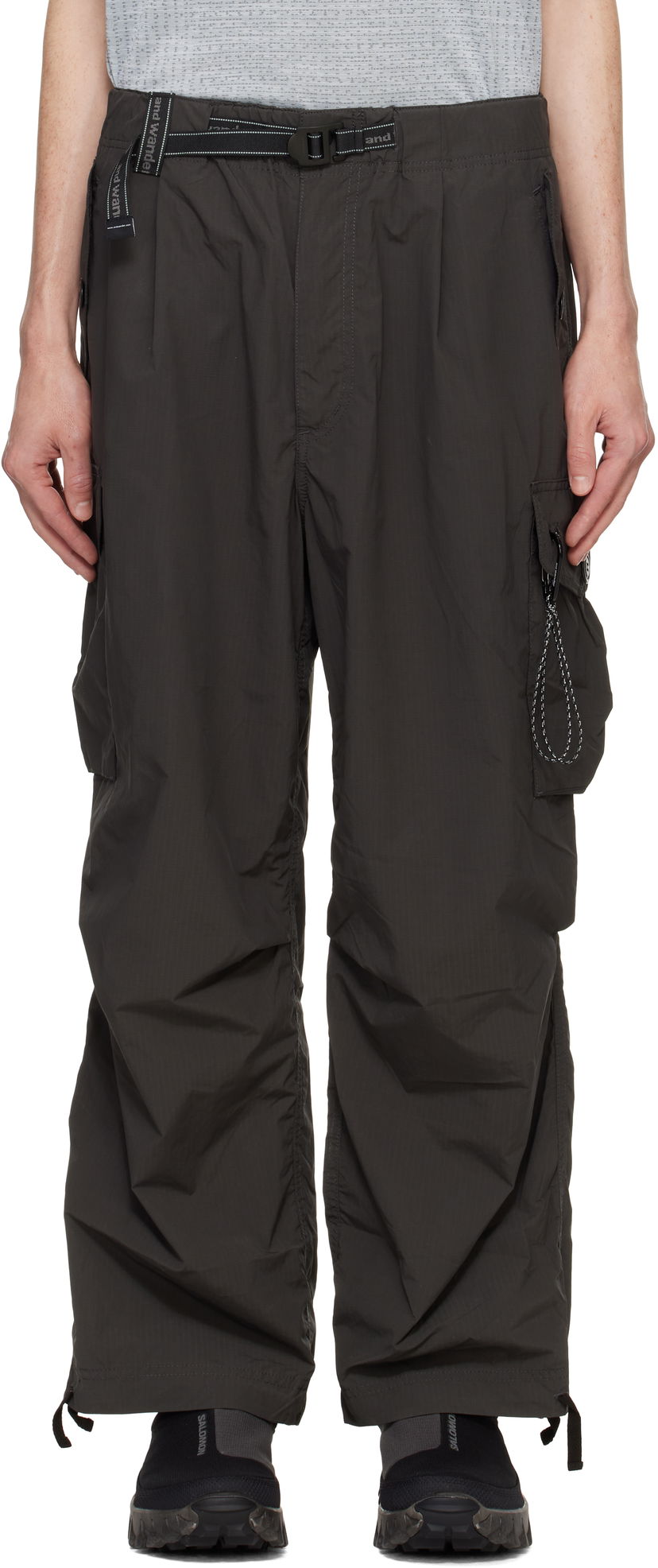 Cargo nohavice and wander Oversized Cargo Pants Šedá | 5744282183